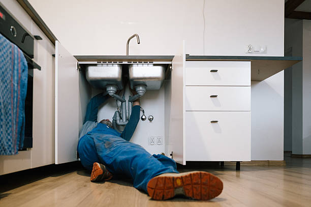 Professional Pipe Repair technician working in Aberdeen, MD